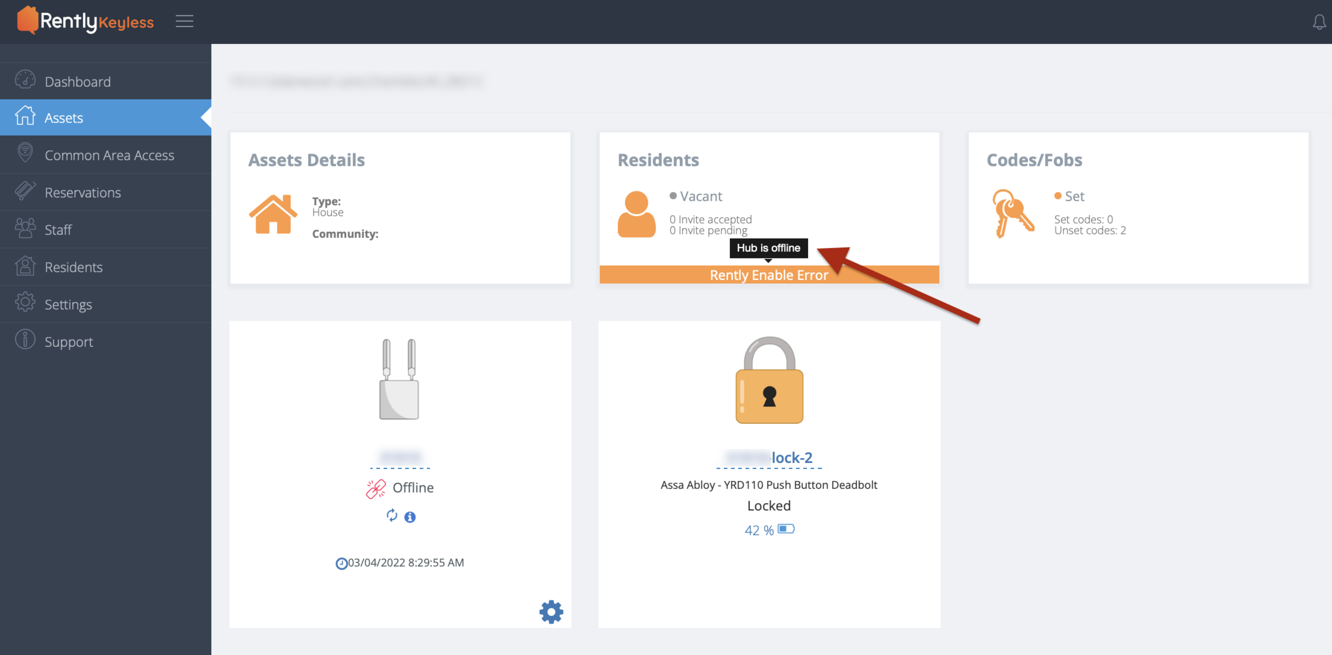 Fixing Rently Enable Error Troubleshooting Guide for Locks and Hubs